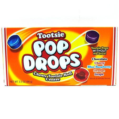 DDI Tootsie Pop Drops Theater Box Candy- Case of 12