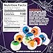 30 Gummy Eyeballs, Spooky Eyeball Candy in 4 Flavors, Soft Gummies with Fruity Jelly Filling, Individually Wrapped, By 4YoreElves (19 oz)