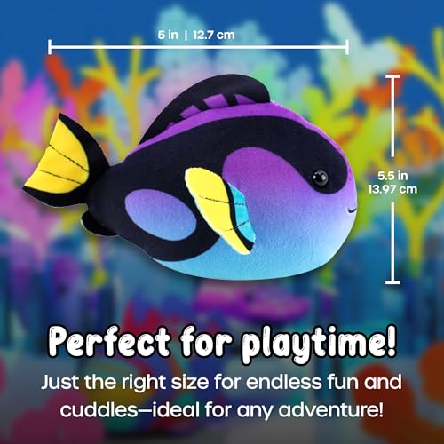 ZhuZhu Aquarium Submarine + Motorized Fish Toy (Blue Tang) - image 4