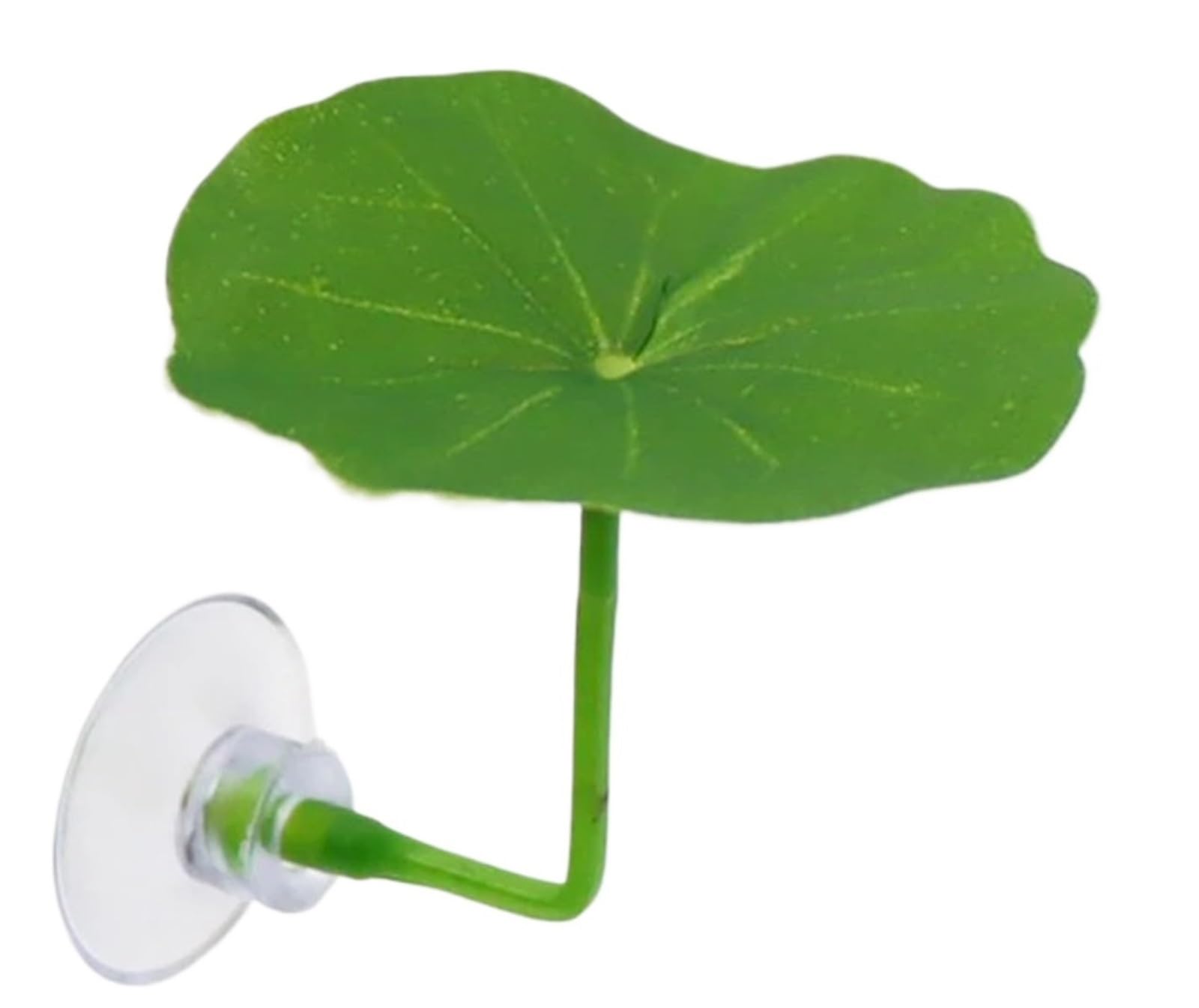 HKSDKABOP Fish Leaf Pad, 1pcs Suction Cup Fish Tank Plants Decoration Betta Hammock Multicolor(Color1)