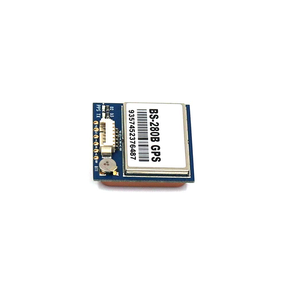 Taidacent GPS Receiver Module with RS232 1PPS Pulse Synchronous Timing BS-280B Glonass UART RS232 Level with Flash GPS Module with Ceramic Antenna GPS