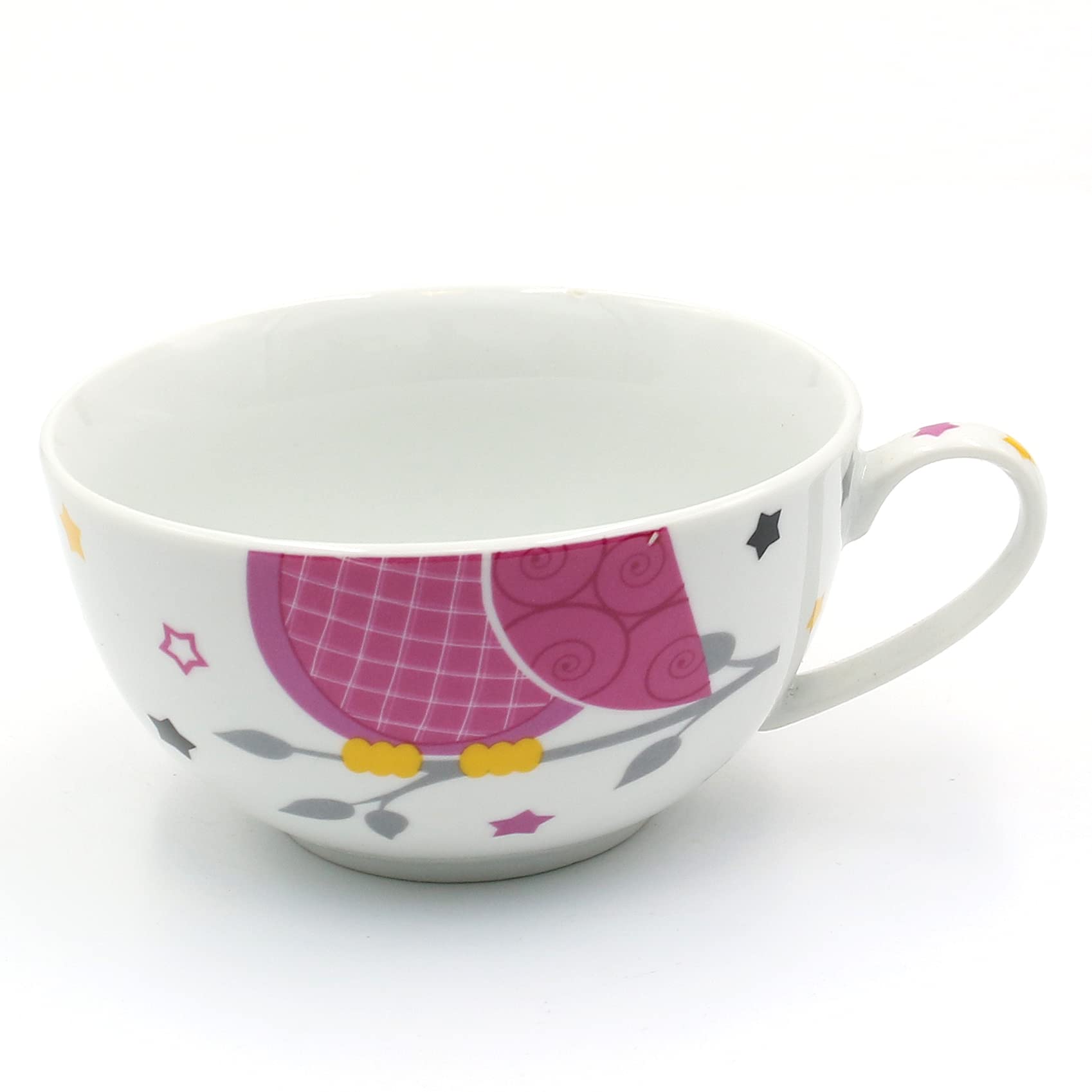 Dekohelden24 Porzellan Teeset Tea For One - Bunter Käfer 3-teilig 400ml