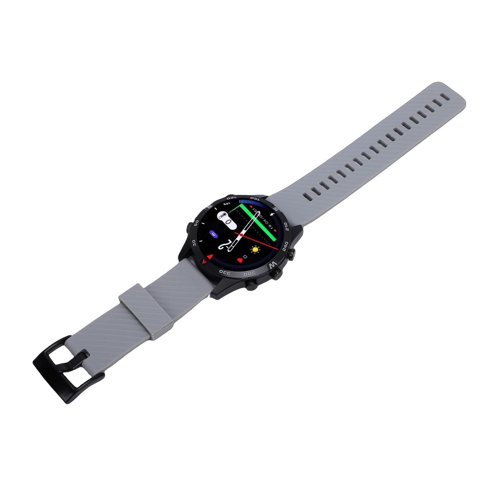 HEEPDD Reloj Inteligente, Reloj Inteligente de Buceo de Aleación de Zinc con Pantalla de 1,43 Pulgadas, Sensor de Profundidad de 100 M, Batería de 5040 MAh, Monitor de Sueño SpO2 de Frecuencia