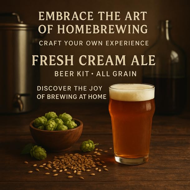Label Peelers Fresh Cream Ale Beer Kit - All Grain