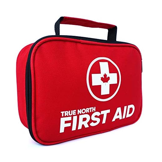 True North Kit de premiers secours 120 pièces + mini kit 30 pièces – 152 pièces au total