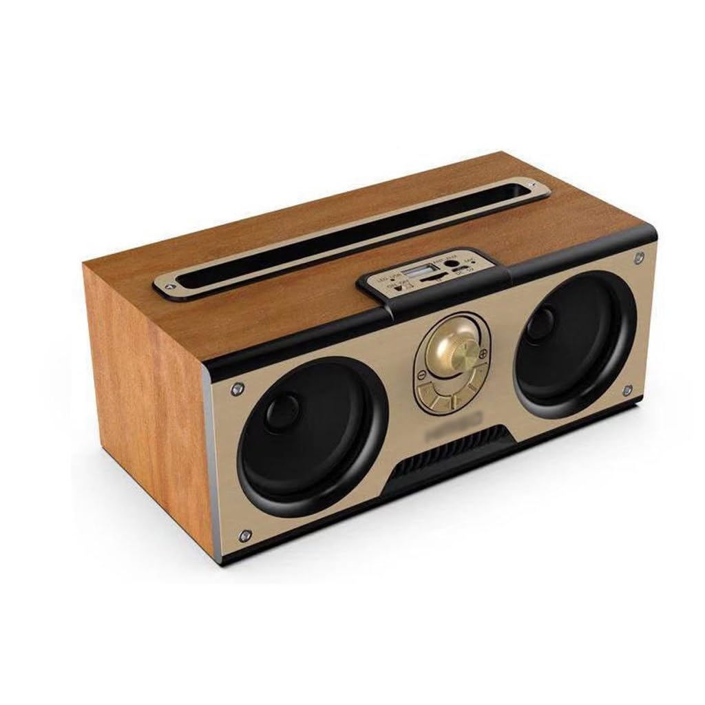 Speaker High Volume Retro Sound System Old-Fashioned Small Home Smart Sound System
