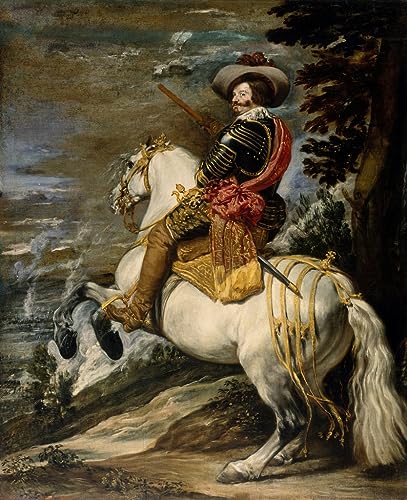 Art Portrait Diego Velasquez affiche toile 60x90cm cadeau idéal passionné d'art