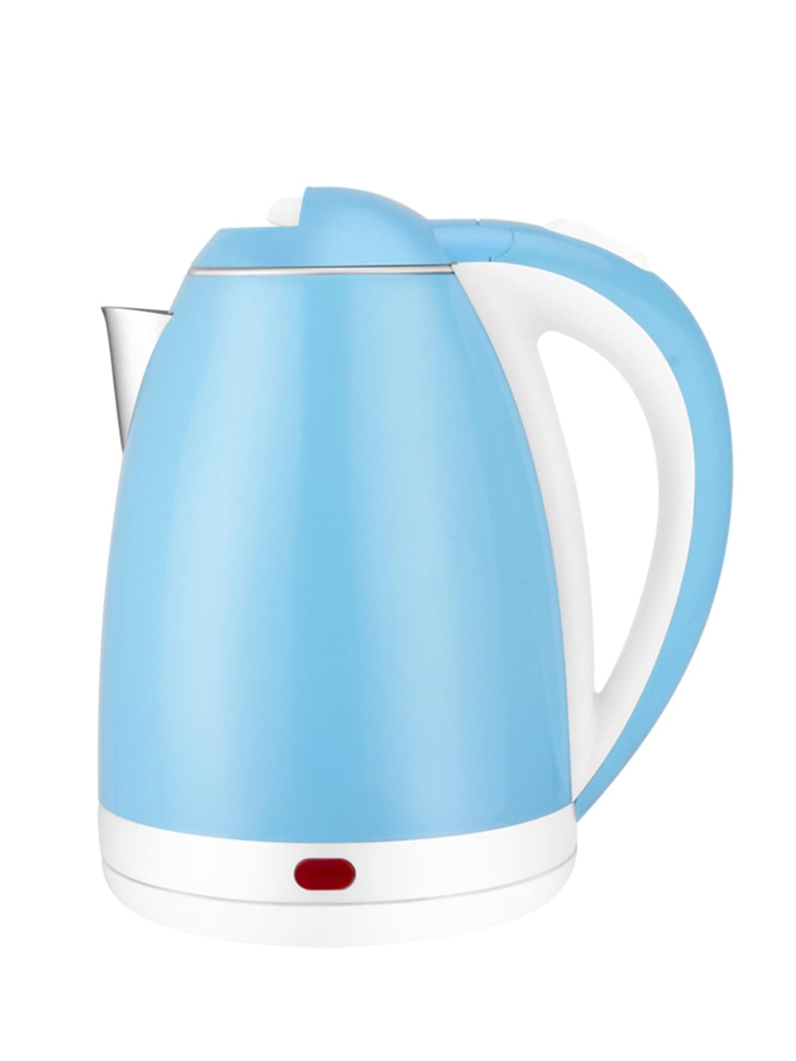 Szczotkowany Stal Nierdzewna Czajnik Elektryczny, 2L, 1500W, Automatyczne Wyłączanie Ochronne Blue,2L