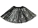 Rush Dance Ballerina Recital Halloween Black & Silver Spider Webs Costume Tutu