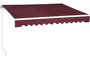 MCombo 12ft Retractable Patio Awning