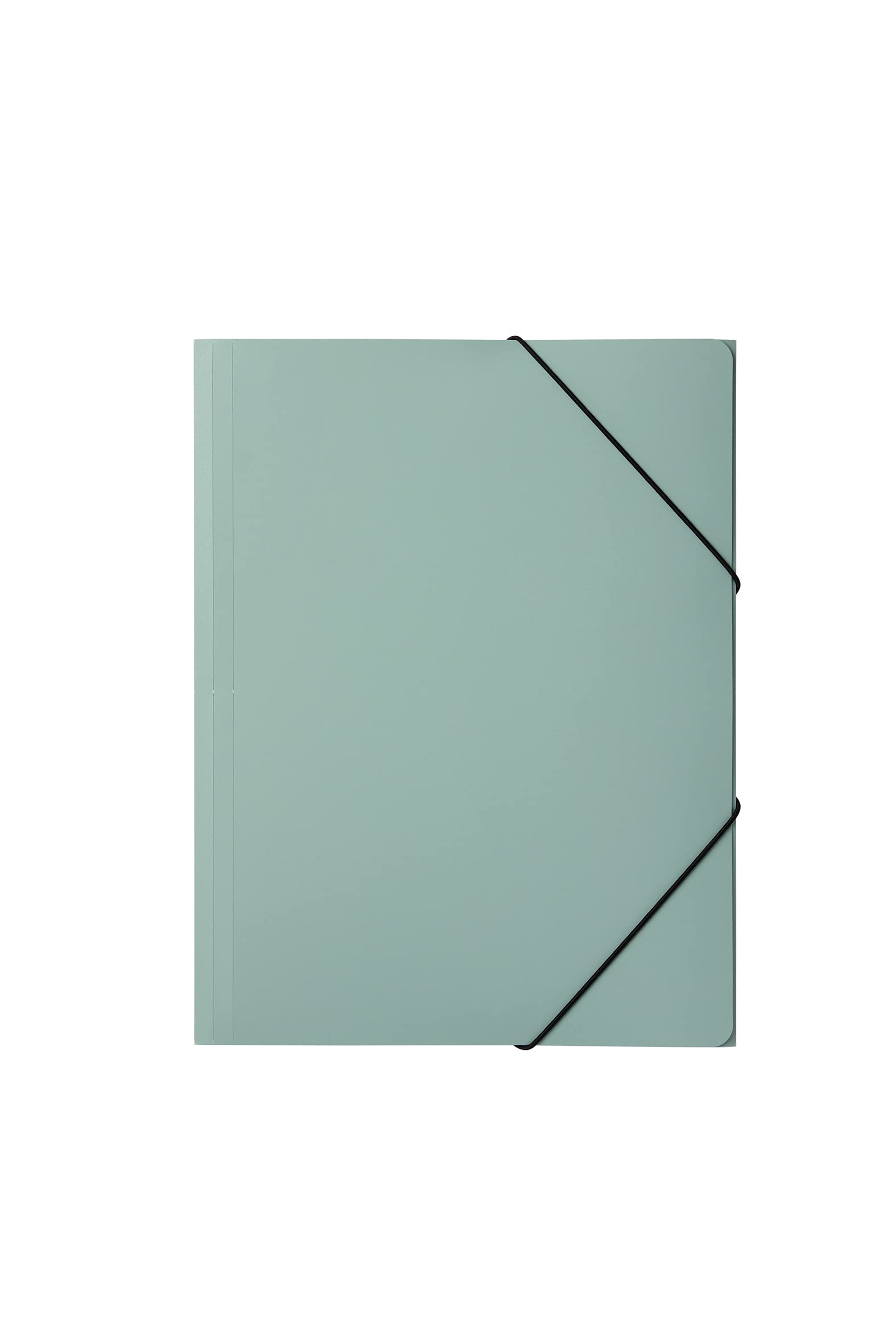 PAGNA 21609-18 Elasticated Folder A4 PP Pastel Eco 3 Folders Mint