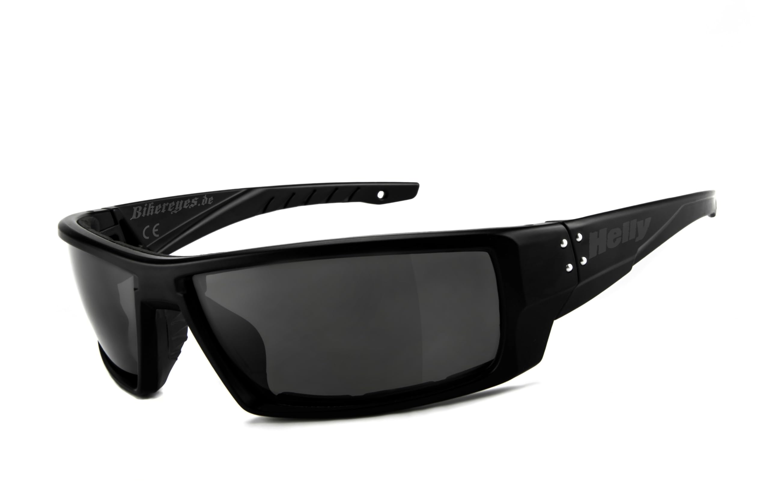 Helly® – No.1 Bikereyes® – Gafas de motociclismo, gafas de sol para moto, gafas de sol para moto, resistentes al viento, acolchadas, antivaho, irrompibles
