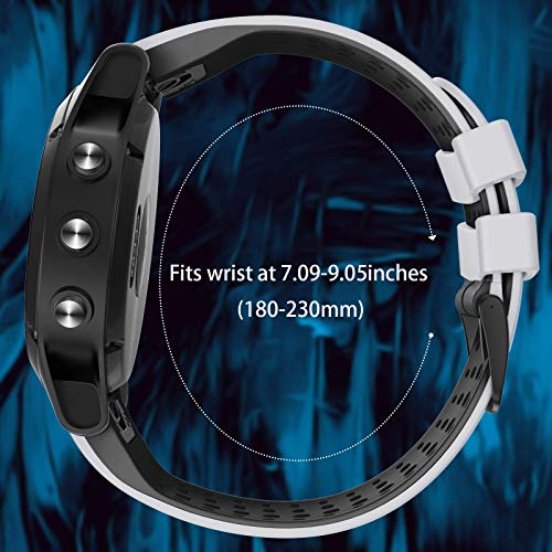 Image of NotoCity Fenix 6 /Fenix 6 Pro 22mm Width Band for Garmin Fenix 6 /Fenix 5 /Fenix 5 Plus /Fenix 6 /Fenix 6 Pro /Fenix 7 /Forerunner 935 /Forerunner 945 /Approach S60 /Quatix 5