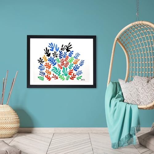 Henri Matisse impression encadrée feuilles M affiche d'art Spiffing Prints