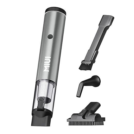MIUI Handheld Vacuum Cordless, Car Vacuums Rechargeable Mini Vaccum
