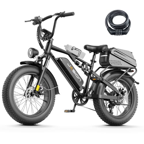 Jasion EB5 Sport Electric Bike, 20" Fat Tire eBikes for Adults/Teens image 4