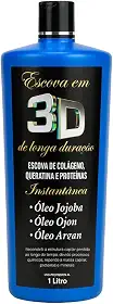 Escova Progressiva 3D Profissional 1000ml | Liso Absoluto