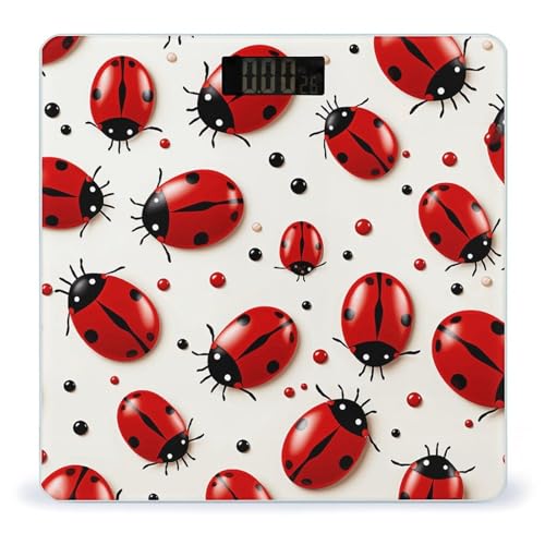 Báscula Digital de Baño con Capacidad 400 lb y Vidrio Templado miniatura 1