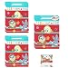 Looney Tunes Party Supplies Birthday Taz Tweety Bird and Bugs Bunny Baby Shower Plastic Favor Treat Bags Bundle of 24