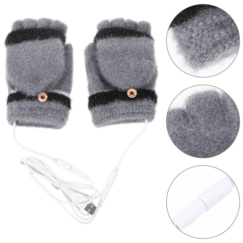 Guantes térmicos USB contra manos frías y dedos entumecidos 5