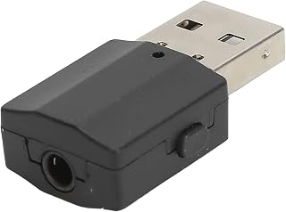 Audio Transmitter Receiver, 2 in 1 Portable Lightweight Transmitter Receiver for Home Stereo System for Laptop for Computer