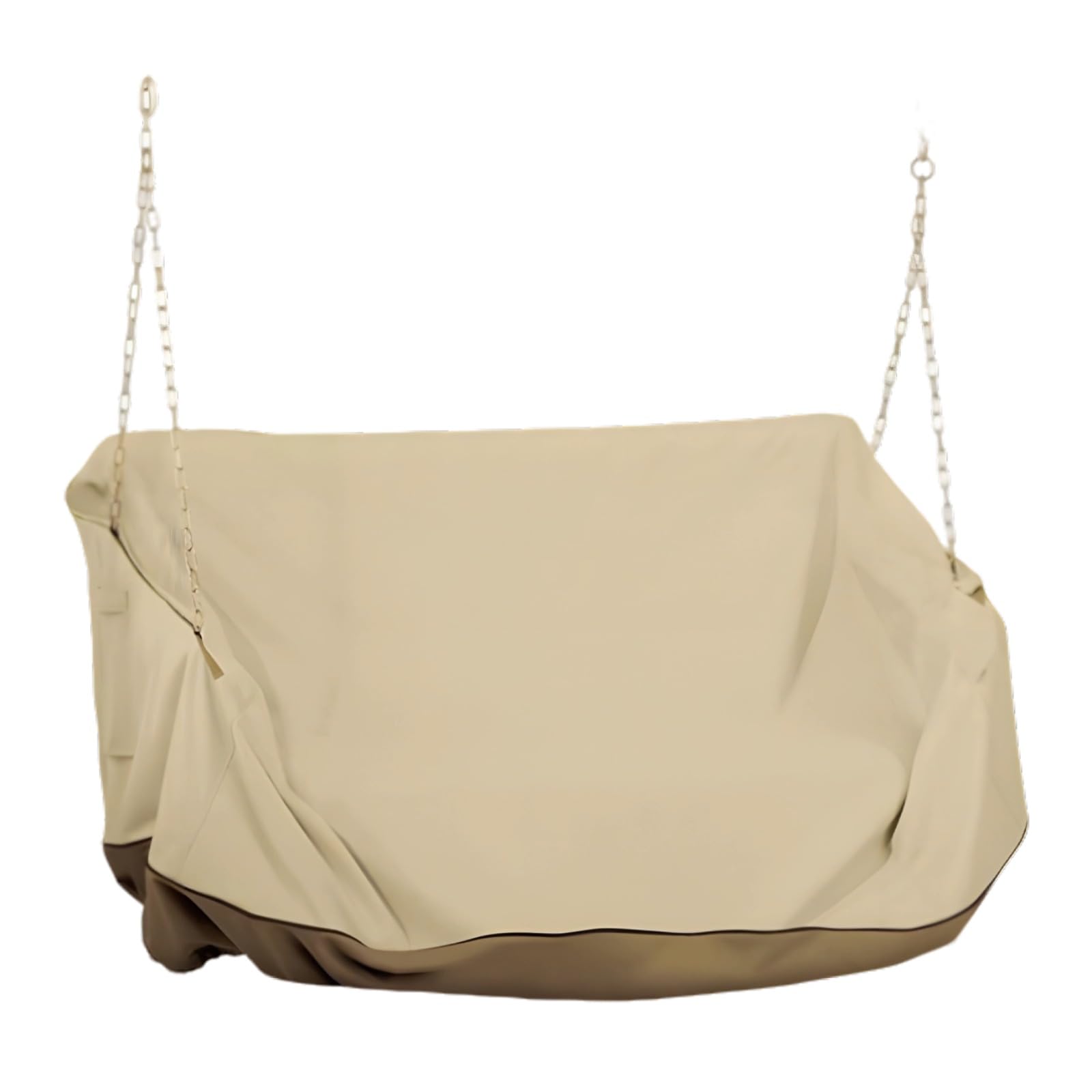 Housse balancelle porche haut de gamme en Oxford 210D beige et argent