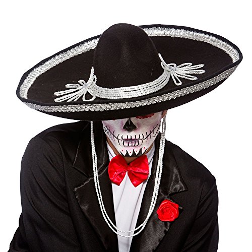 Preisvergleich Produktbild Sombrero Black Hat Halloween Accessory Costume
