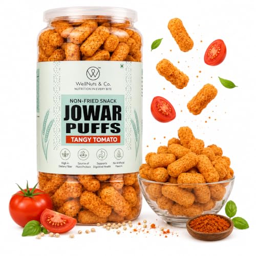 Image of WellNuts & Co. Healthy Snack Combo Pack of 4 |Fruit Nut Meusli - 200g, Jowar Puffs Tangy Tomato - 200g, Masala Ragi Chips - 150g, Quinoa Salad - 325g| Roasted & Ready to Eat Snacks | High Protein & High Fiber Combo | Snacks for Healthy Everyday