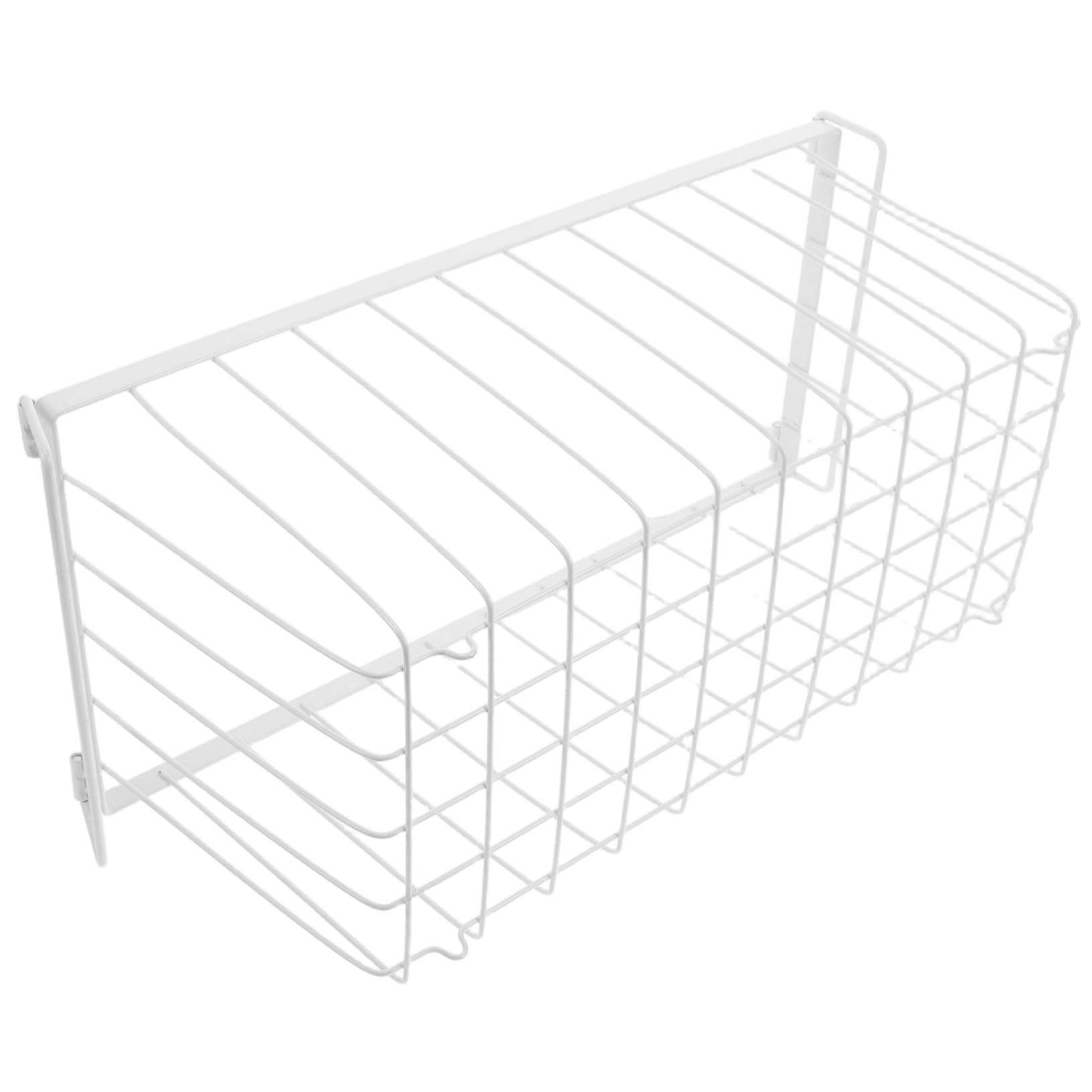 TOPBATHY Cesta Colgante para Congelador de Alambre Organizador de Almacenamiento Hogar para Armarios Despensas y Refrigerador