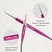 KnitPro Zing Fixed Circular Needles Asymmetrical 10