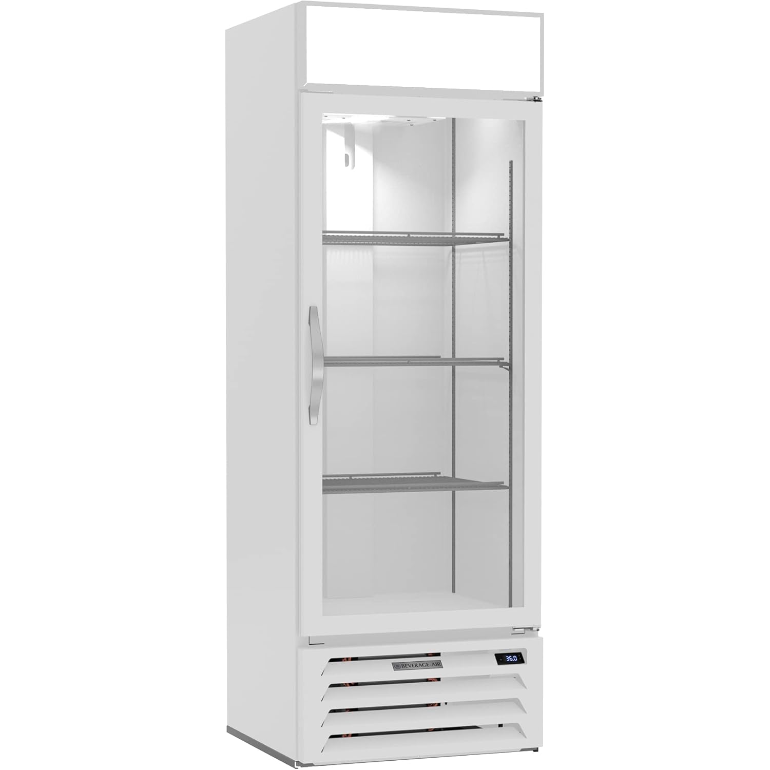 Beverage Air MMR19HC-1-W Reach-in MarketMax Refrigerated Merchandiser