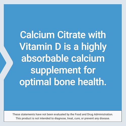 Image of Life Extension Calcium Citrate with Vitamin D, Super-absorbable Calcium to Support Optimal Bone Health, Gluten-Free, Non-GMO, 200 Capsules