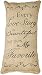 Every Love Story is Beautiful but Ours is My Favorite Burlap Pillow