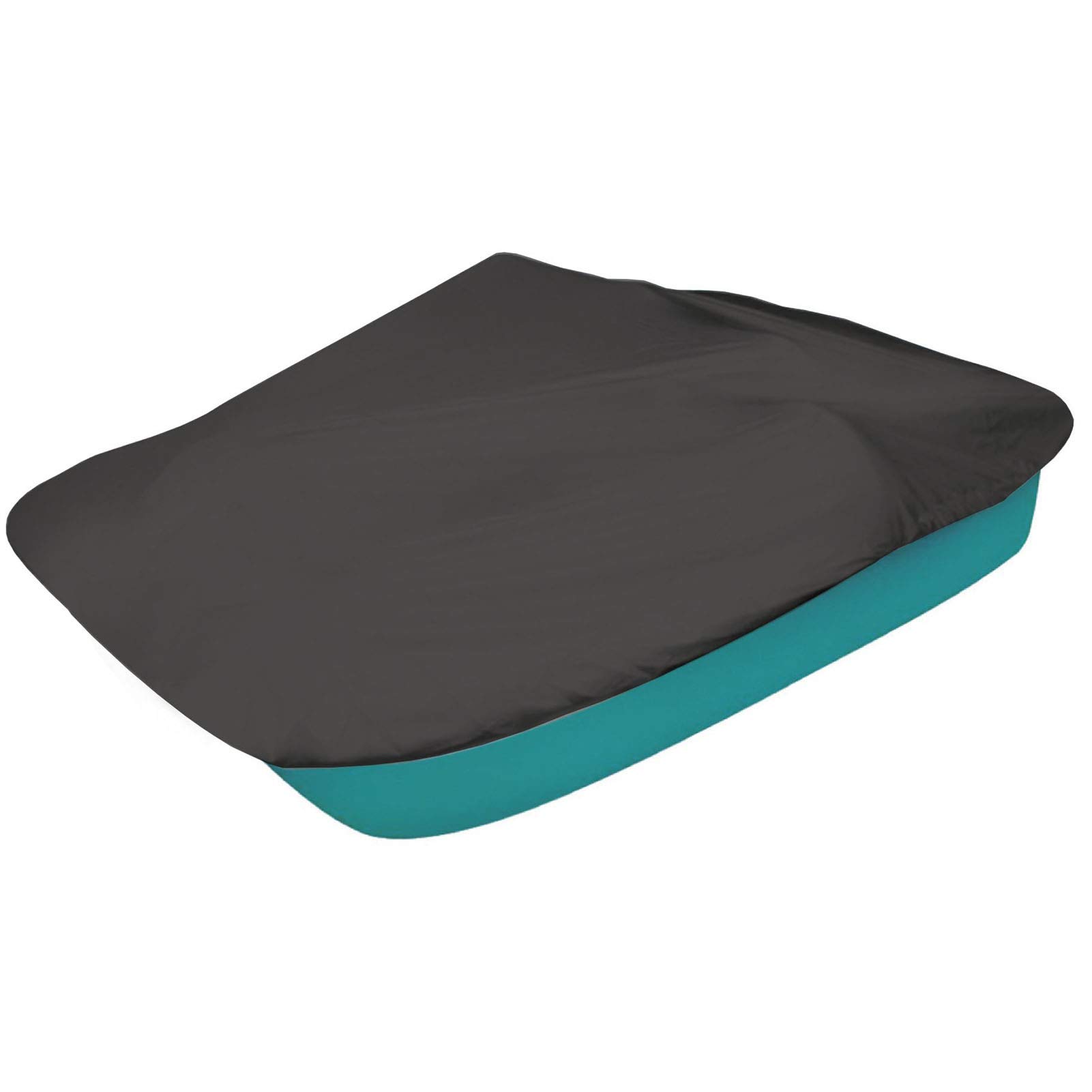 STTC 3 oder 5 Person Tretboot Abdeckung, wasserdichte Staubdichte Oxford Bootsplane Persenning Kajak Kanu Boot Abdeckplane, 112,5 "(L) 78" (W),420D
