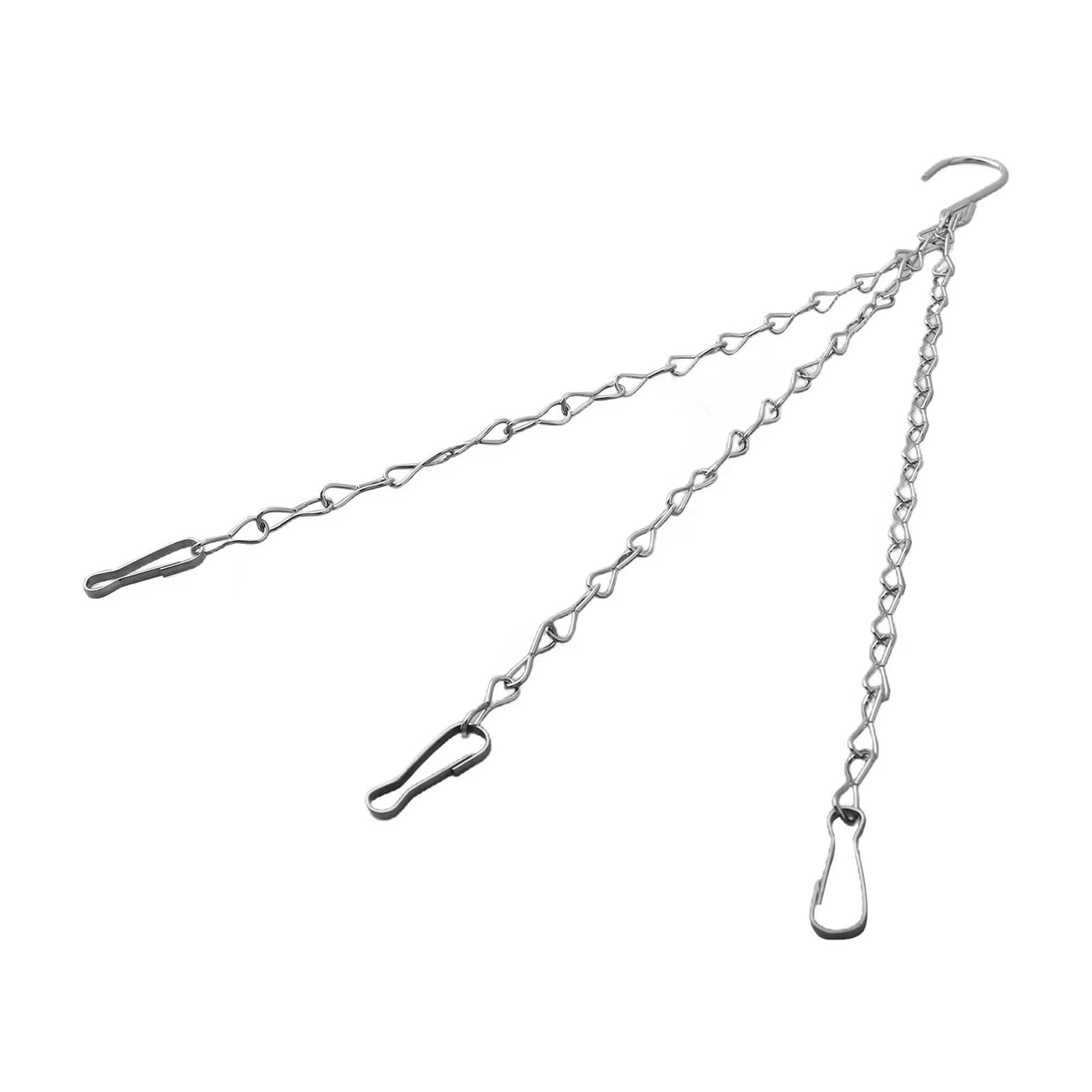LSNNMU 3 Pcs Flower Pot Weather Resistant Chains with Multiple Length Options Perfect for Your Pots and Bird Feeders! For Baskets(55cm)