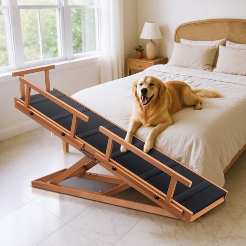 Leomru Dog Ramps for Beds, 64