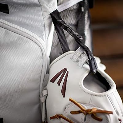 Easton | JEN SCHRO Catcher's Backpack | Fastpitch Softball Equipment Bag | White