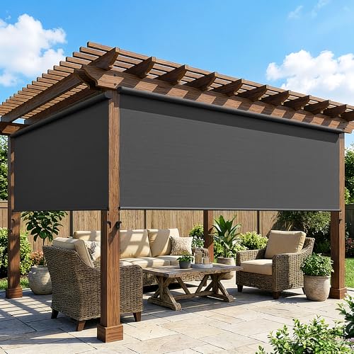 May in Color Outdoor Roller Shades for Patio with New...