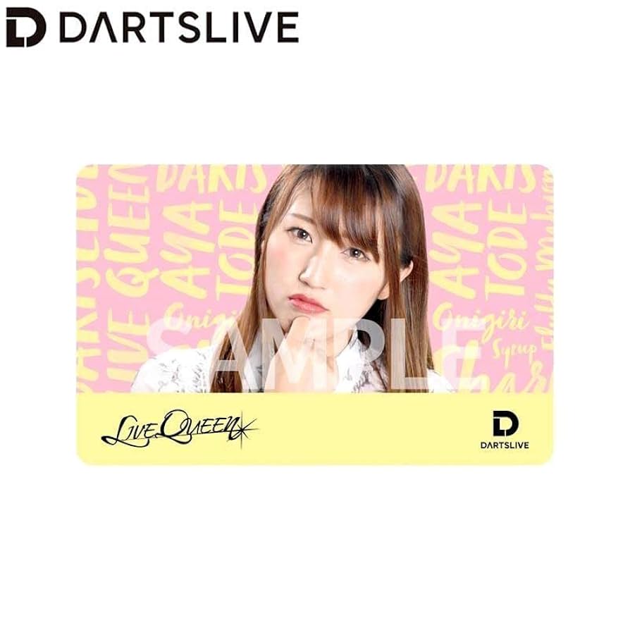 戸出彩 DARTSLIVEカード アクセサリ > ダーツライブカード > DARTSLIVE PLAYER GOODS第五