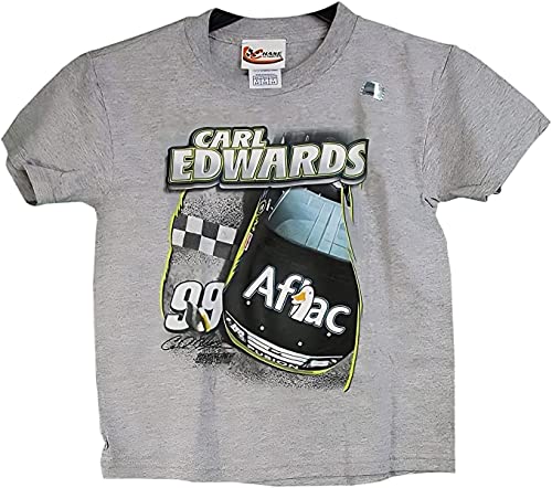 Chase Authentics NASCAR Carl Edwards Boy's Aflac Duck Double Sided T-Shirt (XL)