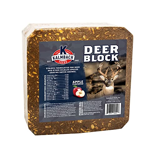 Kalmbach Feeds Apple Flavored Deer Block, 20 lb