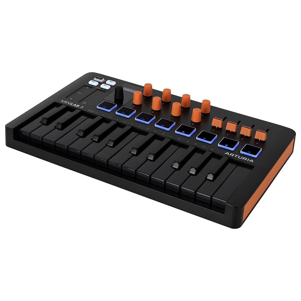 Amazon.com: Arturia MiniLab 3 25 SlimKey Controller Bundle
