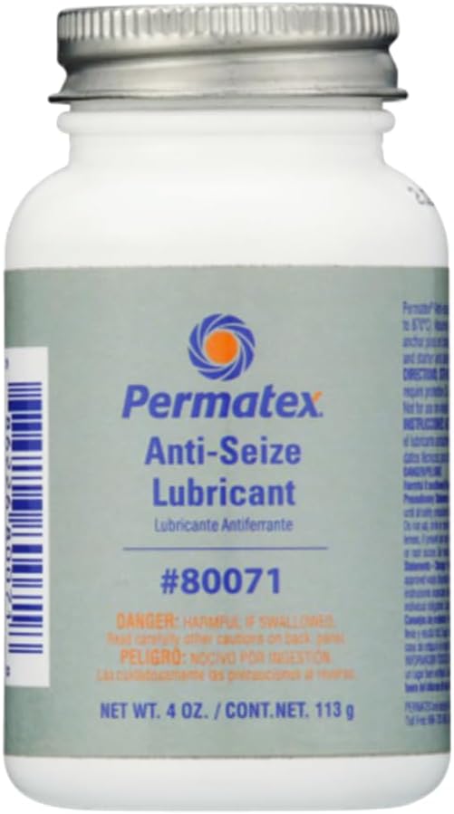 80071 Anti-Seize Lubricant with Brush Top Bottle, 4 oz.
