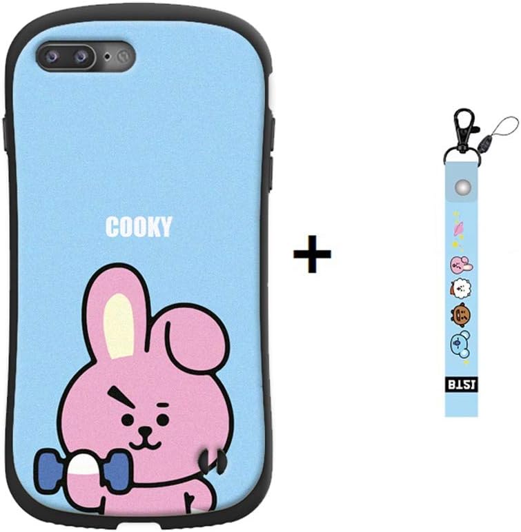 Cell Phone Cases BTS Full Protected Phone Cover Slim Fit for iPhoneX 8Plus Daughter Gifts for Granddaughter (Jungkook, iPhone 6 / 6s)