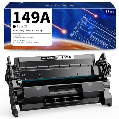149A Toner avec Puce Compatible avec HP 149A 149X W1490A W1490X Toner Compatible pour HP LaserJet Pro MFP 4102fdw 4102dw 4102fdn 4102 LaserJet Pro 4002dw...