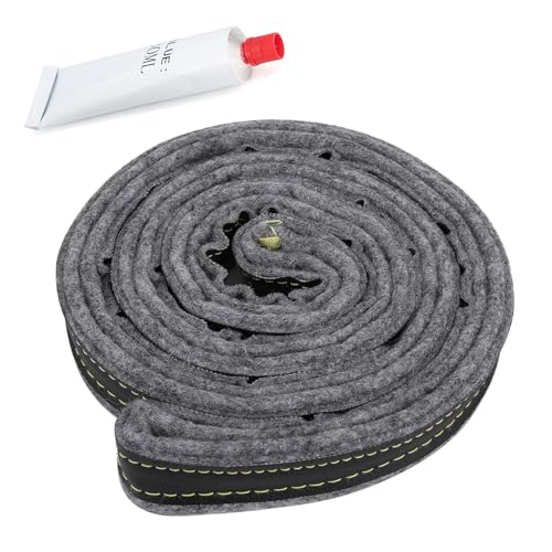 Meakuular Dryer Drum Felt Seal Gasket DC97-07618A Replacement Kit Fits for Samsung AP4453798 PD00025731 PS4218879 3998155 DV42H5200EW DV42H5000EW DV45K6500EV DV48H7400EW