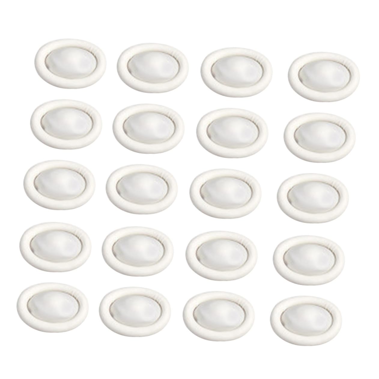 FOMIYES Prevent Finger Injury Fingertip Finger Protectors Fingertip Sleeves Anti-Static White Pack of 800