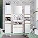 trendteam smart living Armario bajo de lavabo para baño Set One, 60...