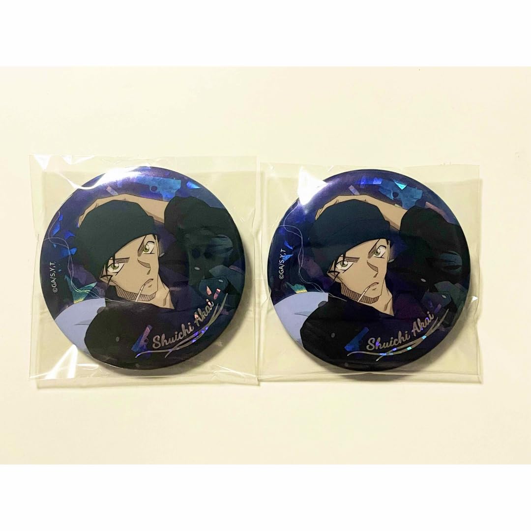 赤井秀一 寝そべり 缶バッジ