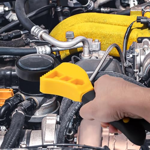 Naseom 2pcs Rubber Strap Wrench, Adjustable Strap Wrench Set, 500mm Oil Filter Strap Wrench, Heavy Duty Rubber Pipe Wrench - Image 4